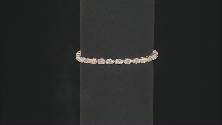 Strontium Titanate 18k Yellow Gold Over Sterling Silver Bracelet 14.28ctw Video Thumbnail