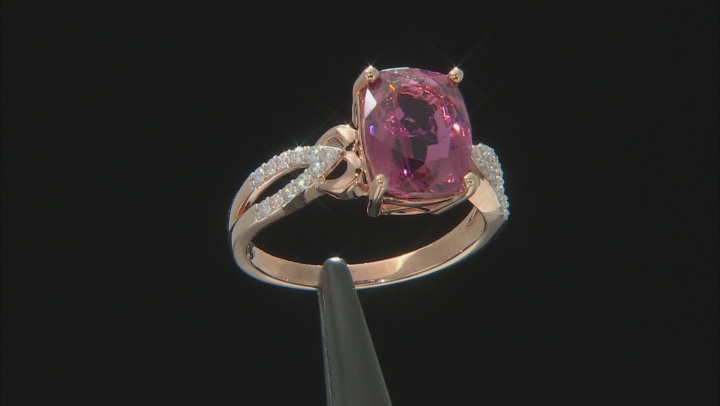 Pink Tourmaline 14k Rose Gold Ring 2.60ctw Video Thumbnail