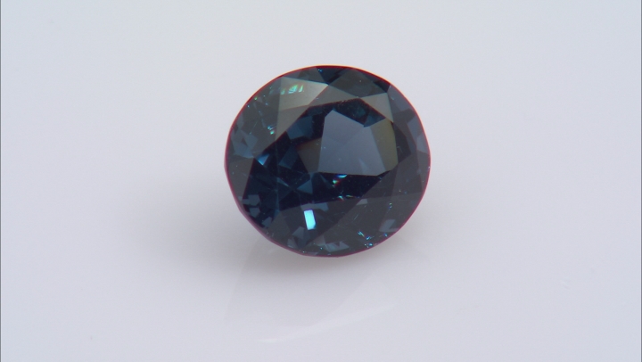 Blue Spinel 11.35x10.2mm Oval Mixed Step Cut 5.73ct Video Thumbnail