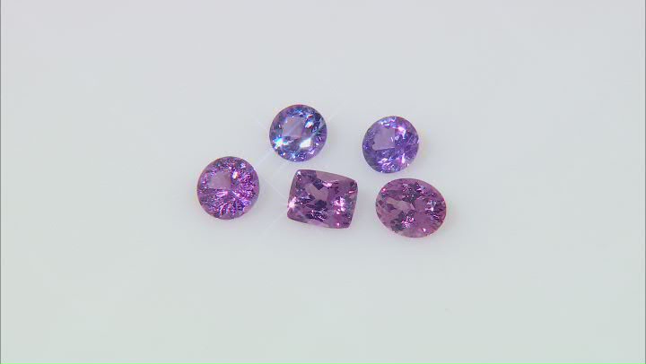 Multi-Color Sapphire Untreated Mixed Shape Set 3.63ctw Video Thumbnail