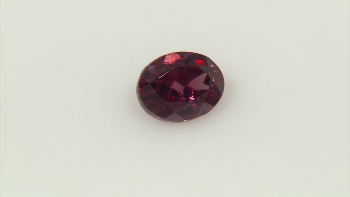 Red Zircon 9x7mm Oval 2.50ct Video Thumbnail